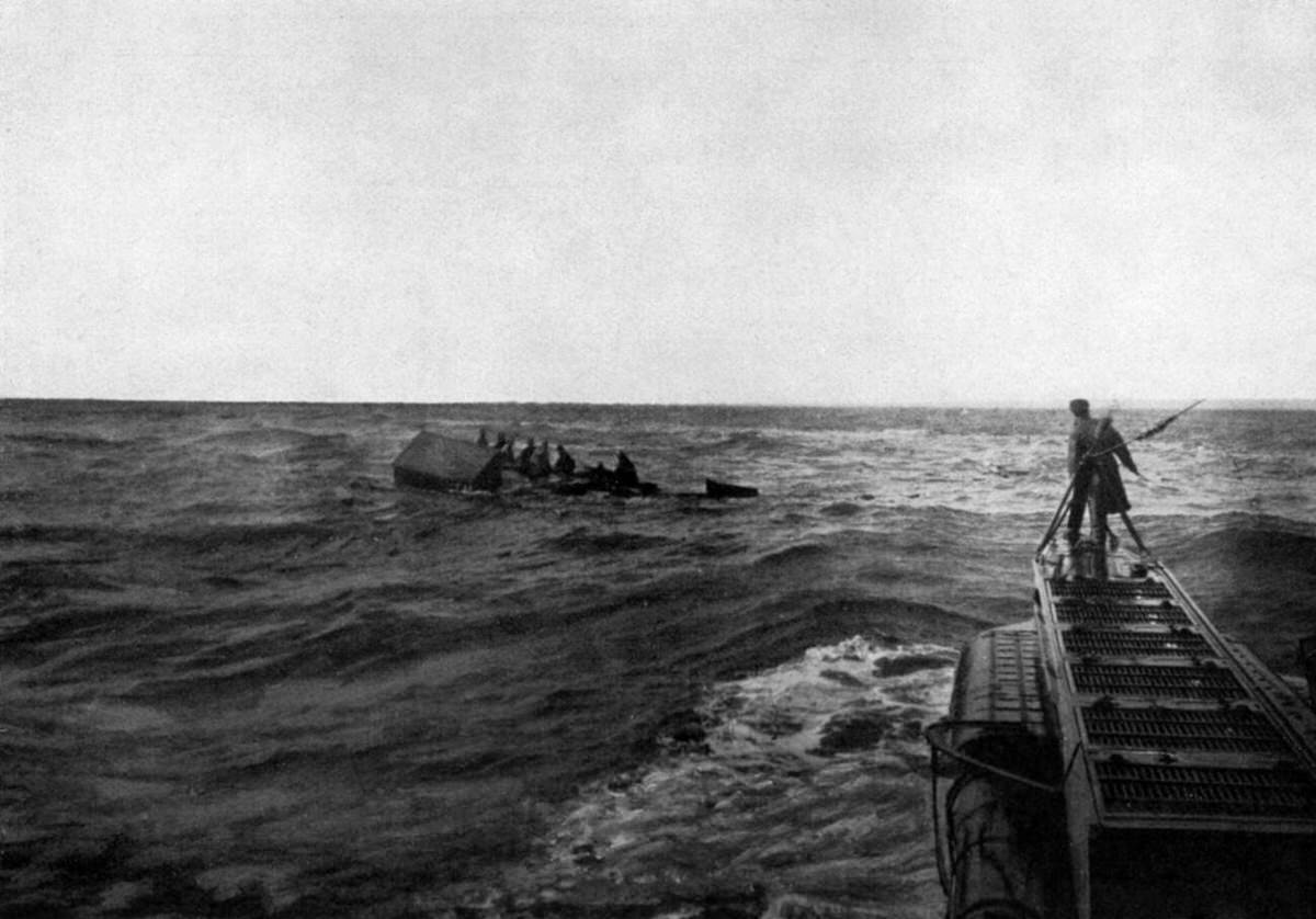Battle of Jutland, May-June 1916.