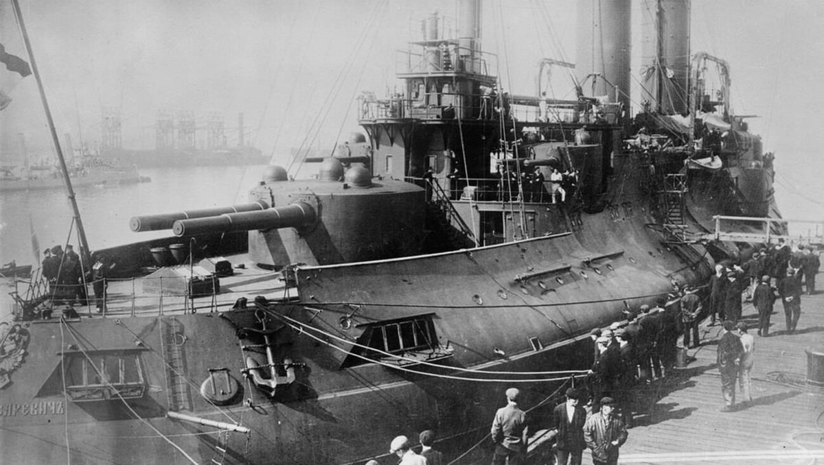 Docked Tsar, 1915.