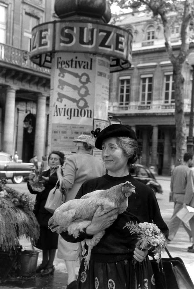 Just a Woman and Her Chicken: A Strange, Ordinary Day in 1956 Paris