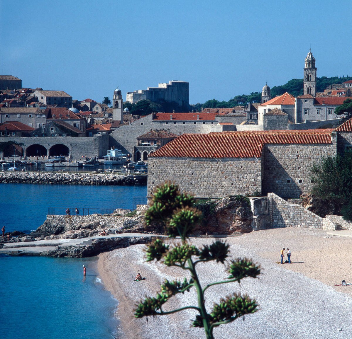 Dubrovnik, Yugoslavia, 1970s.