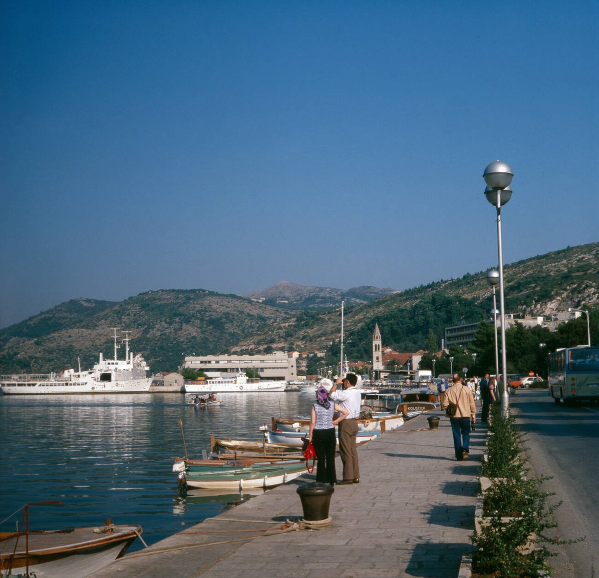 Dubrovnik, Yugoslavia, 1970s.