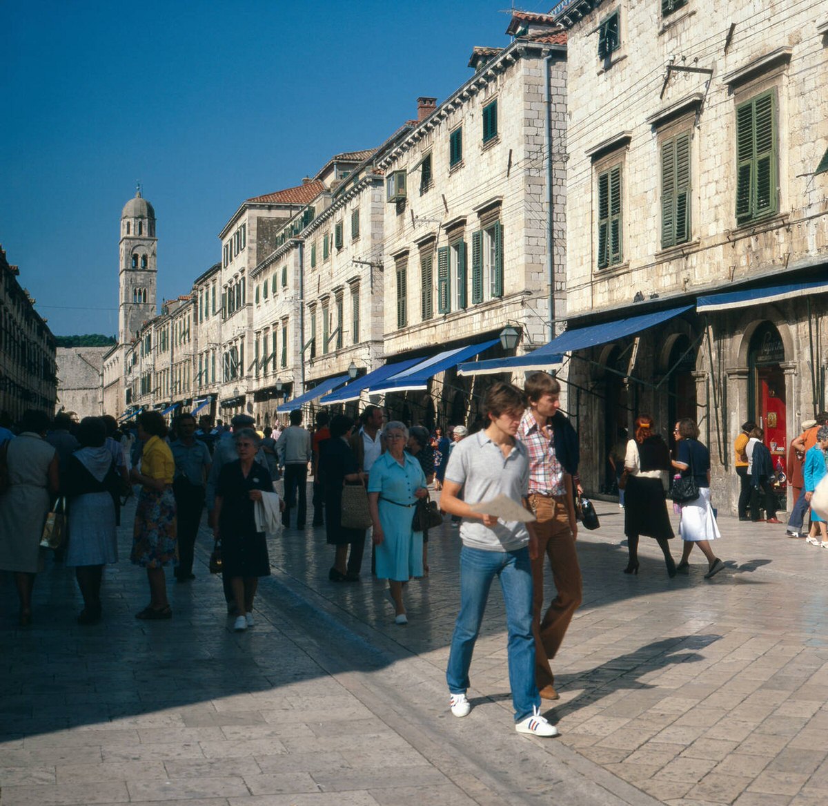 Dubrovnik, Yugoslavia, 1970s.
