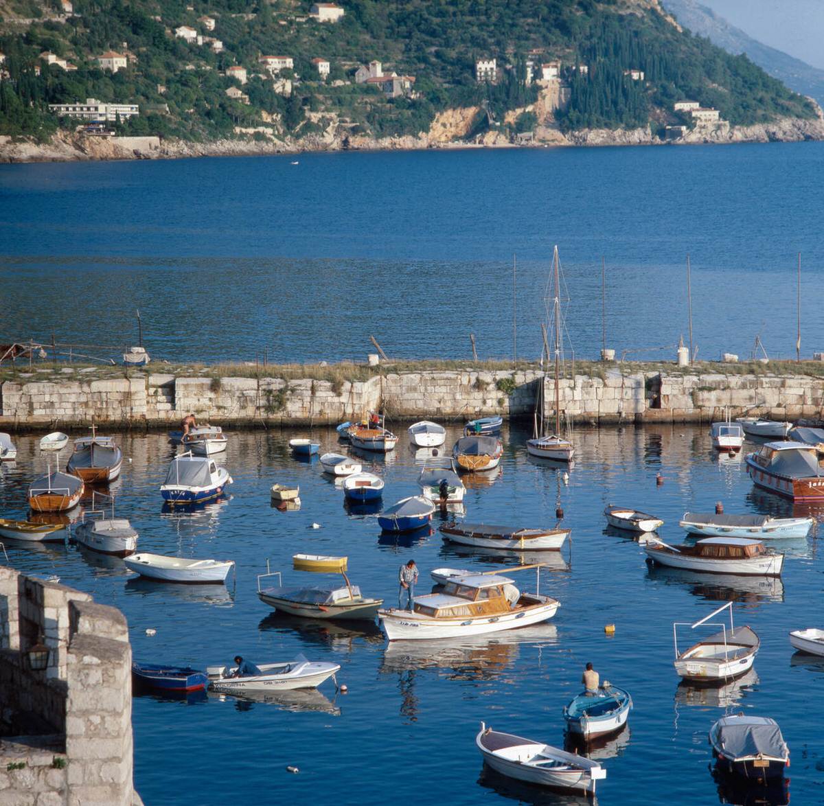 Dubrovnik, Yugoslavia, 1970s.