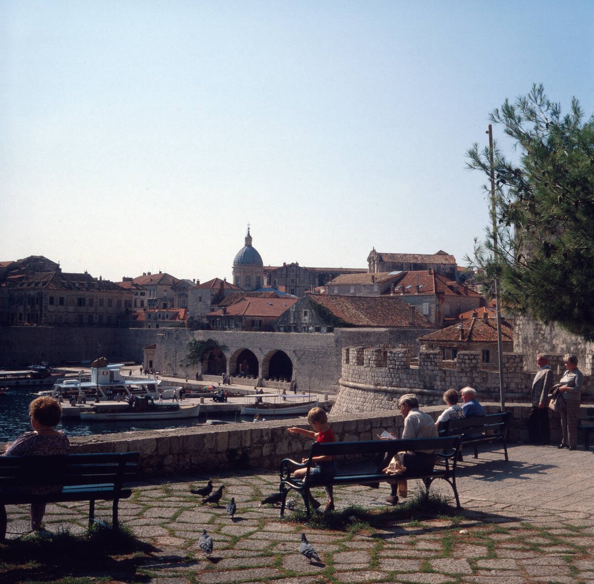 Dubrovnik, Yugoslavia, 1970s.