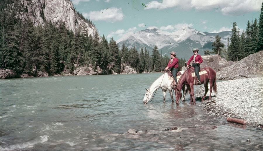 Banff Canada 1950s
