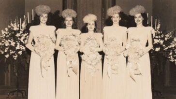 Bridesmaids Style 1940s
