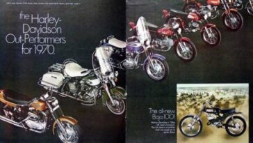 Harley-Davidson Magazine Ads 1970s