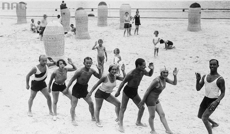 Pre-War Polish Beaches