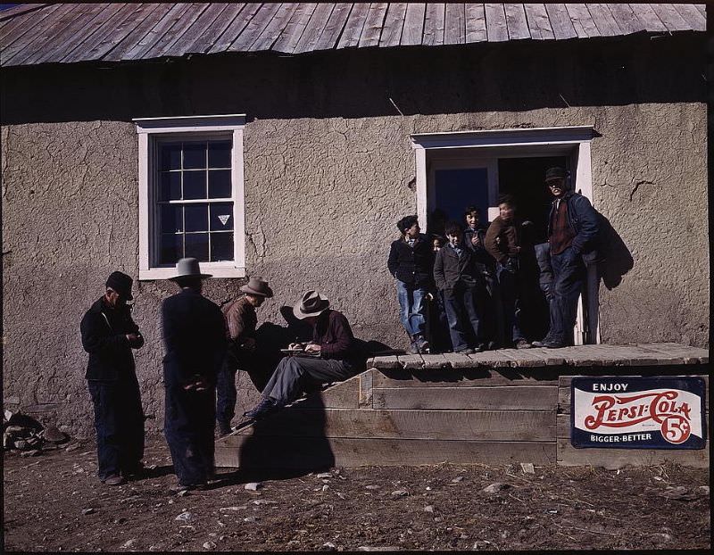General store, Chacon, New Mexico, 1940s
