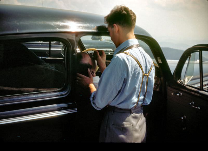 USNA Class of '42 Midshipman on leave, 1940