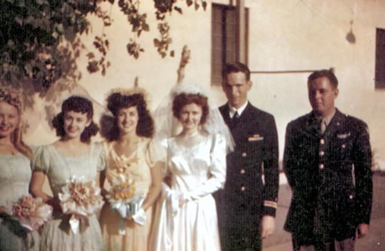 Friend's wedding, 1943