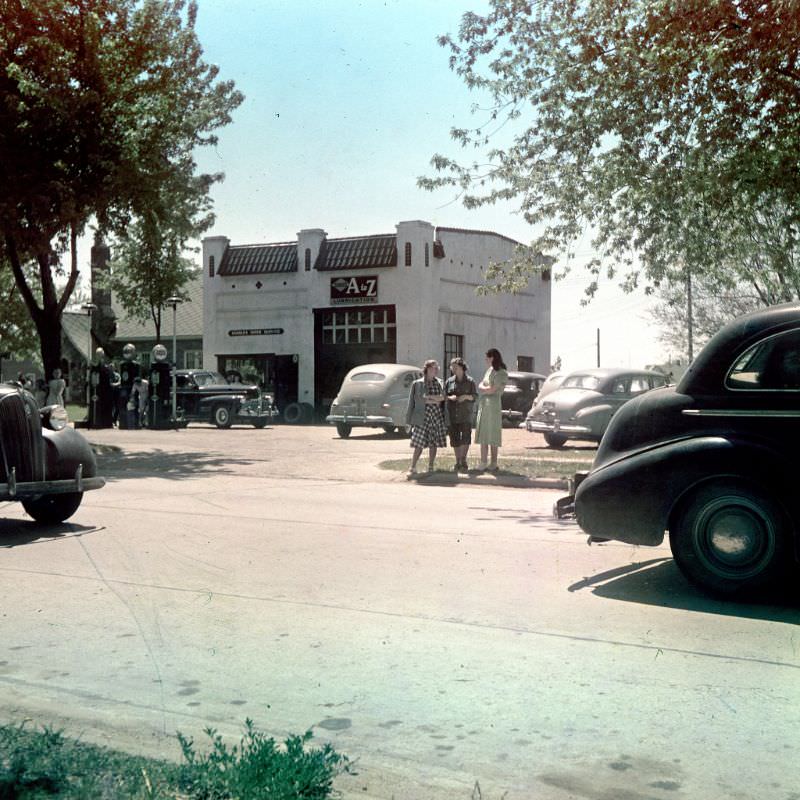 WWII USA, using wisely what little gas we had under rationing, 1943