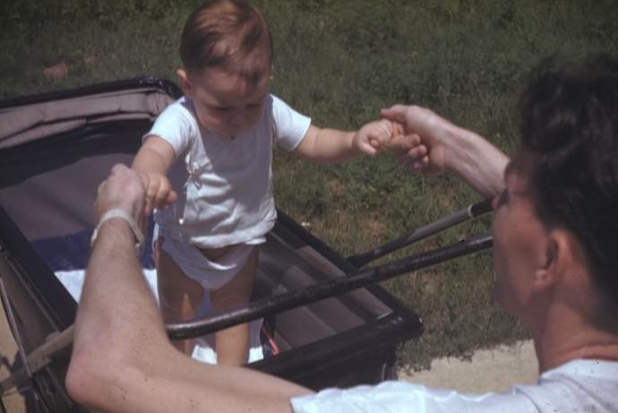 January, 1945 on the USNA campus
