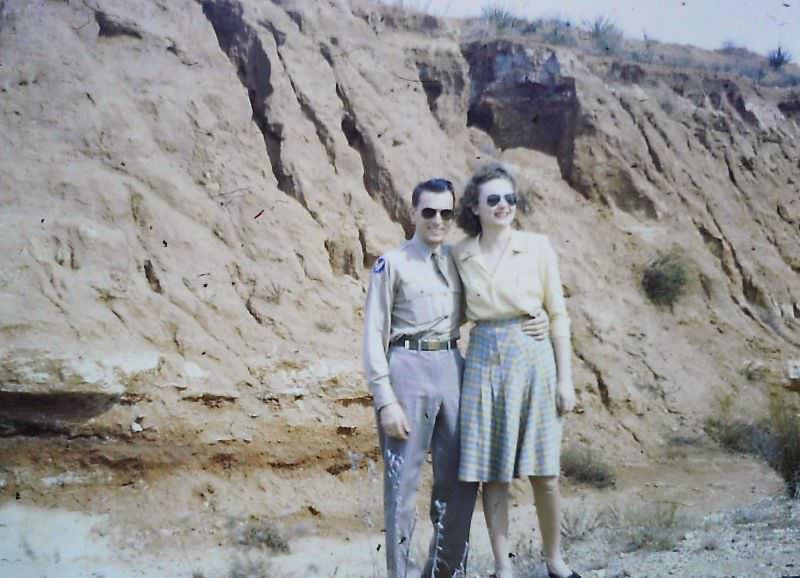 Couple in the desert