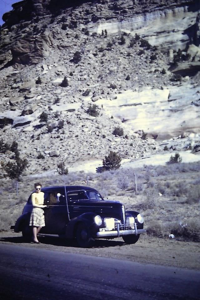 Driving in the mountains