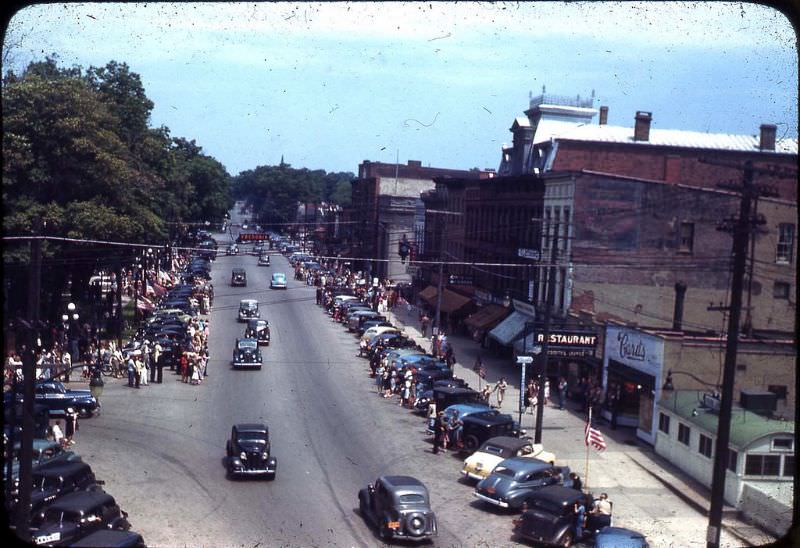 Main St, Fredonia, New York, 1946