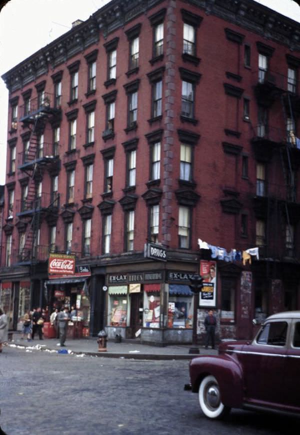 A corner on west Canal St., New York City, 1942