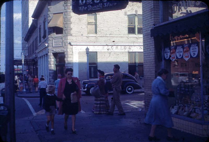 Rexall drug store in Lakeland, Florida, 1946