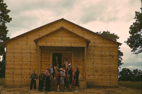 Church, Pie Town, New Mexico, 1940