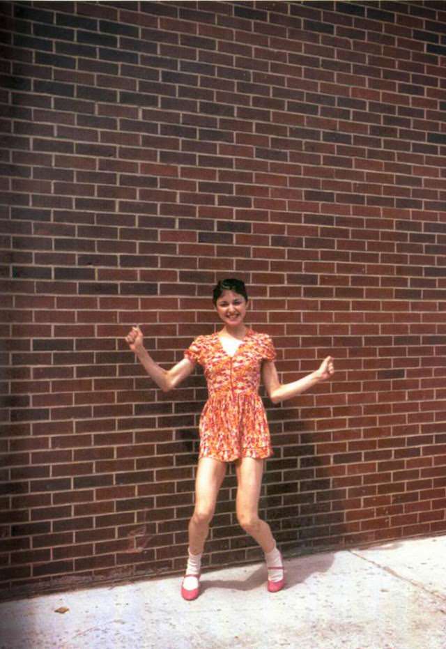 18-Year-Old Madonna as a Freshman at the University of Michigan (1976)