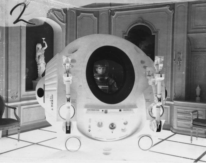 Extra-vehicular activity pod from the Discovery One spacecraft, 2001: A Space Odyssey, 1968