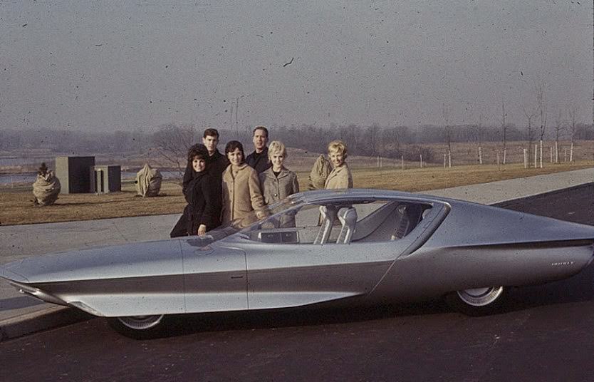Prototype car designed for the film, 2001: A Space Odyssey, 1968