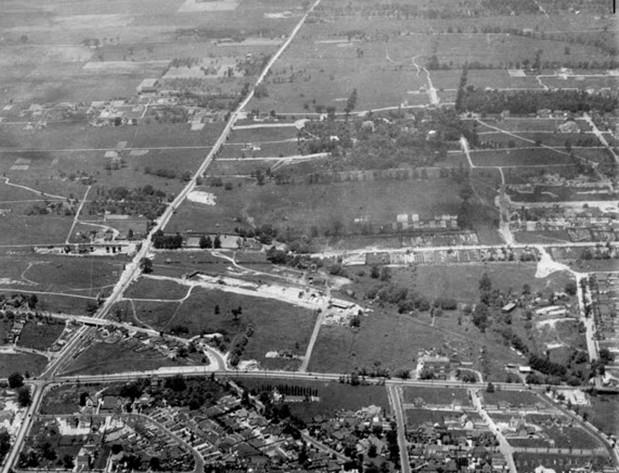 Bathurst north of Eglinton had yet to be developed much in the 1930s