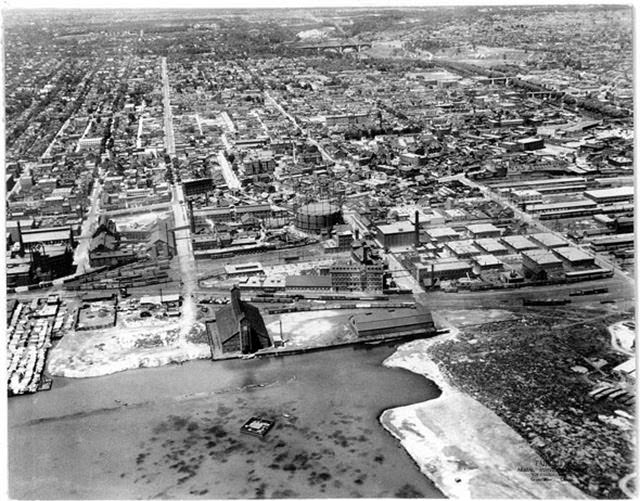 The Distillery District was just a touch bigger in 1927