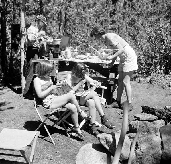 Vintage Photos of American Campers From the 1940s Exploring the Great Outdoors