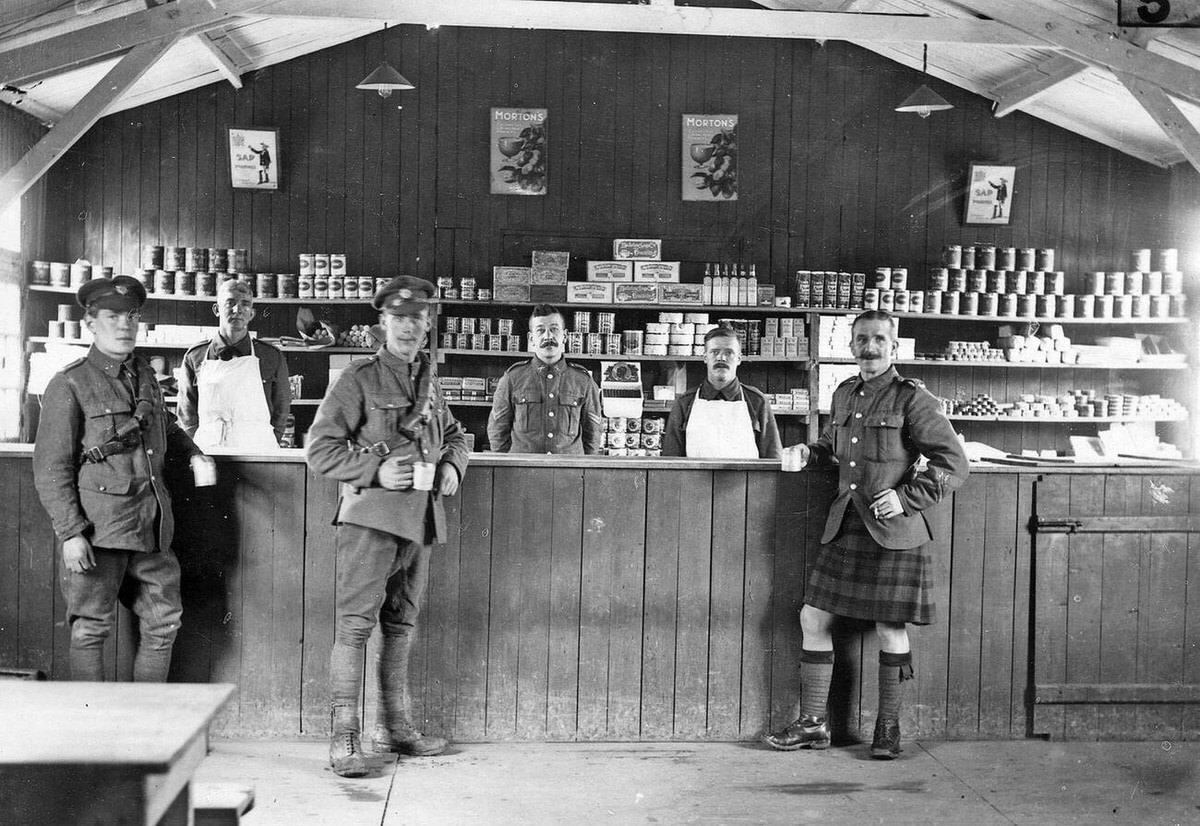American troops on the Western Front, 1914