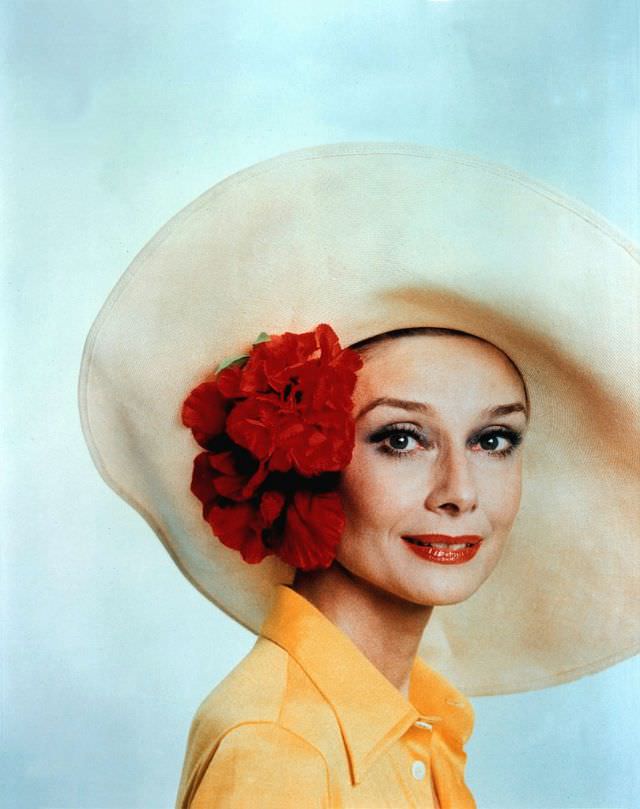 Audrey Hepburn for French Vogue, 1974