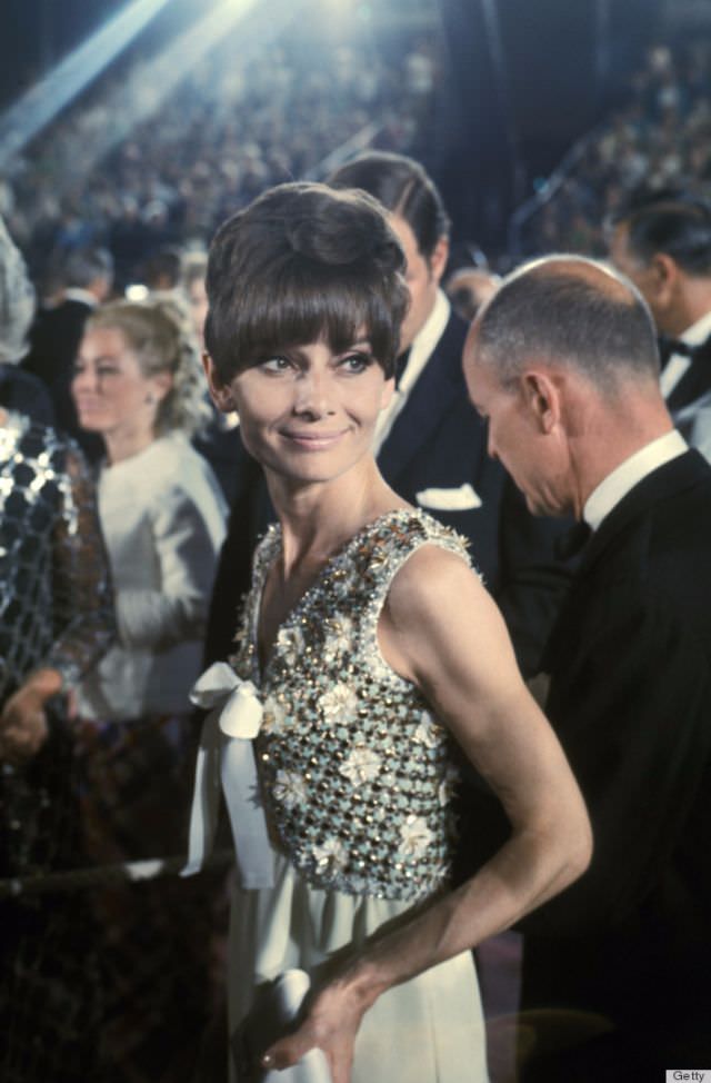 Babydoll dresses still look great as you mature. Just make sure you don’t pick a dress that’s too juvenile-looking, but rather one that is tastefully youthful — like Hepburn’s classy flowered gown.