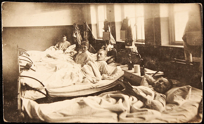 She was a volunteer nurse in WWII