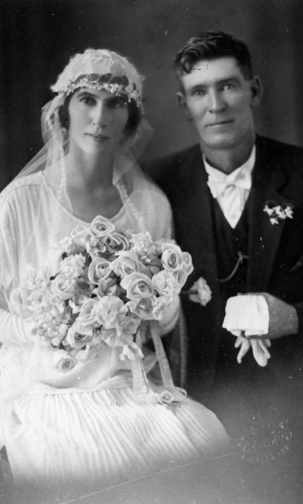 Brisbane wedding, 1925