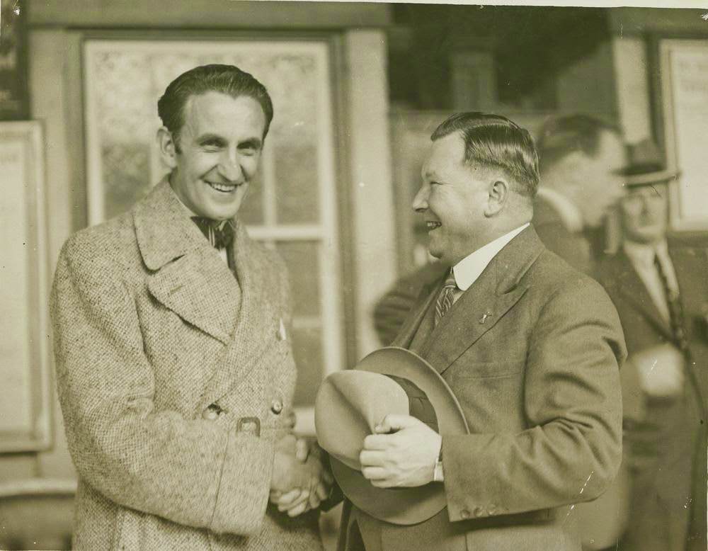 Harry Sunderland, secretary of the Queensland Rugby League and journalist.