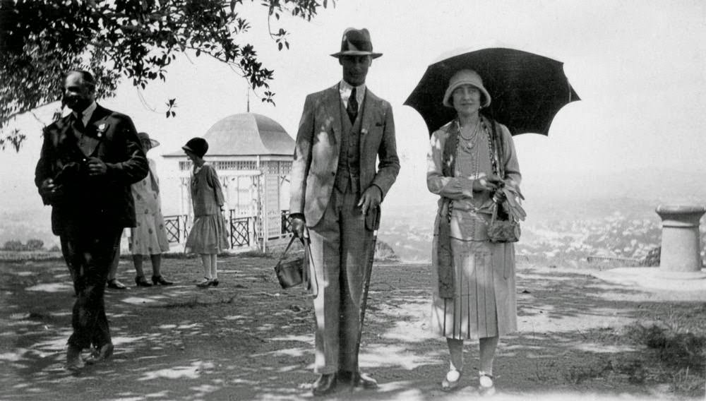 The Duke and Duchess of York at Mount Coot-tha, 1927