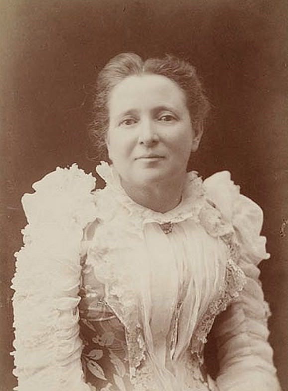 Lady Mary Elizabeth Windeyer, 1st President of the Womanhood Suffrage League, c.1890s.