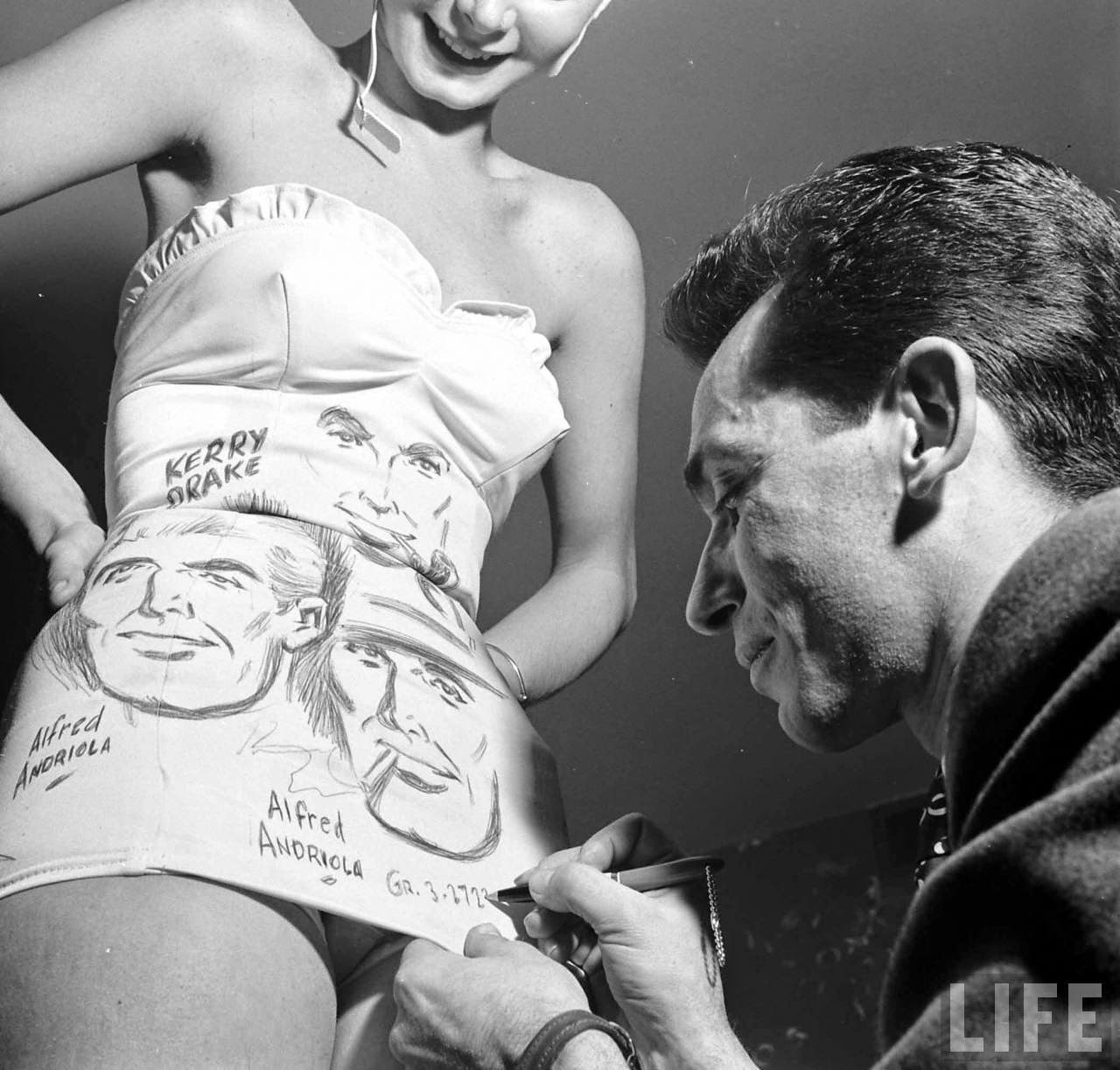Inside the Wild 1950 ‘Ball-Point Bathing Suits’ Party: When Fashion Met Cartoon Art