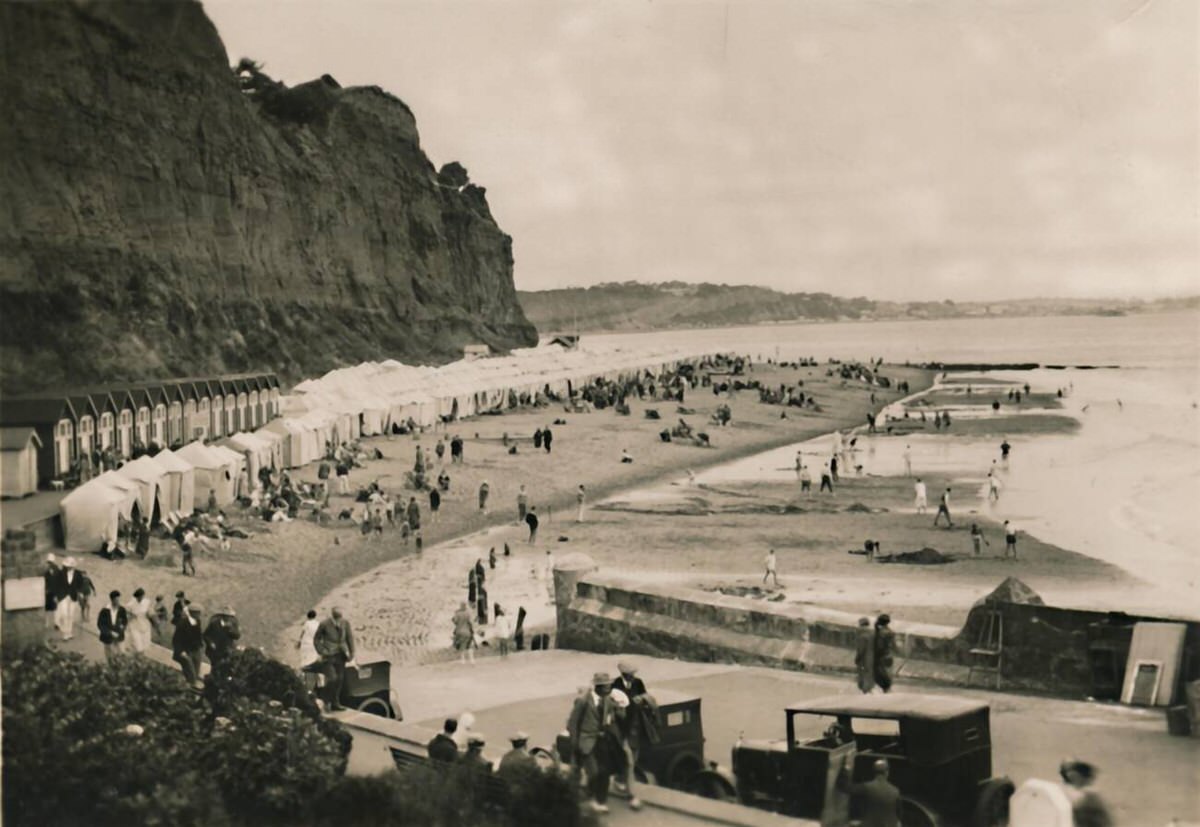 Small Hope Beach in Shanklin, Isle of Wight, 1920