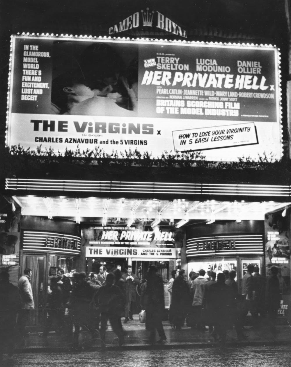 Cameo Royal Cinema, Great Windmill Street, London, 1967