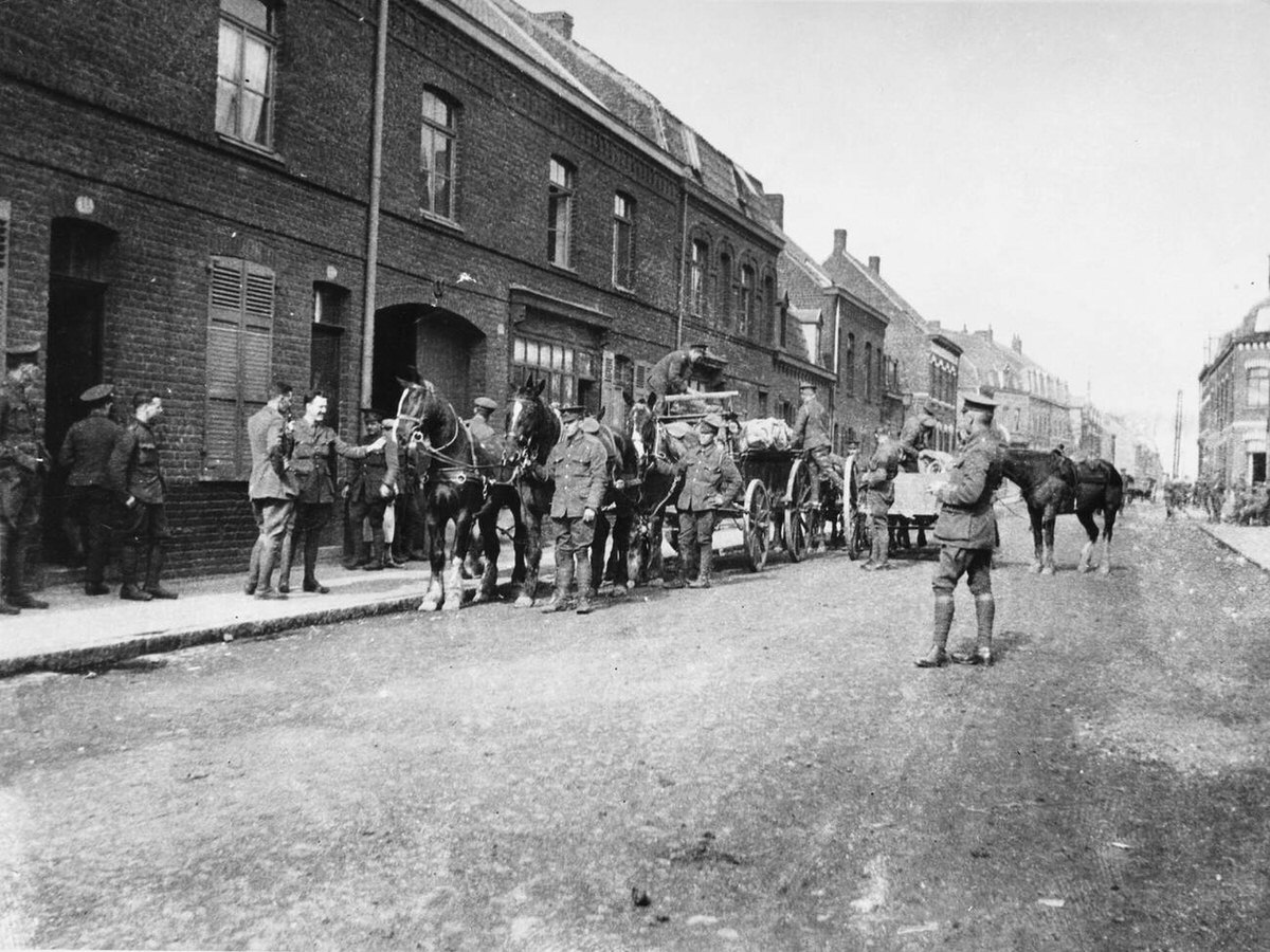 British troops in France, 1914