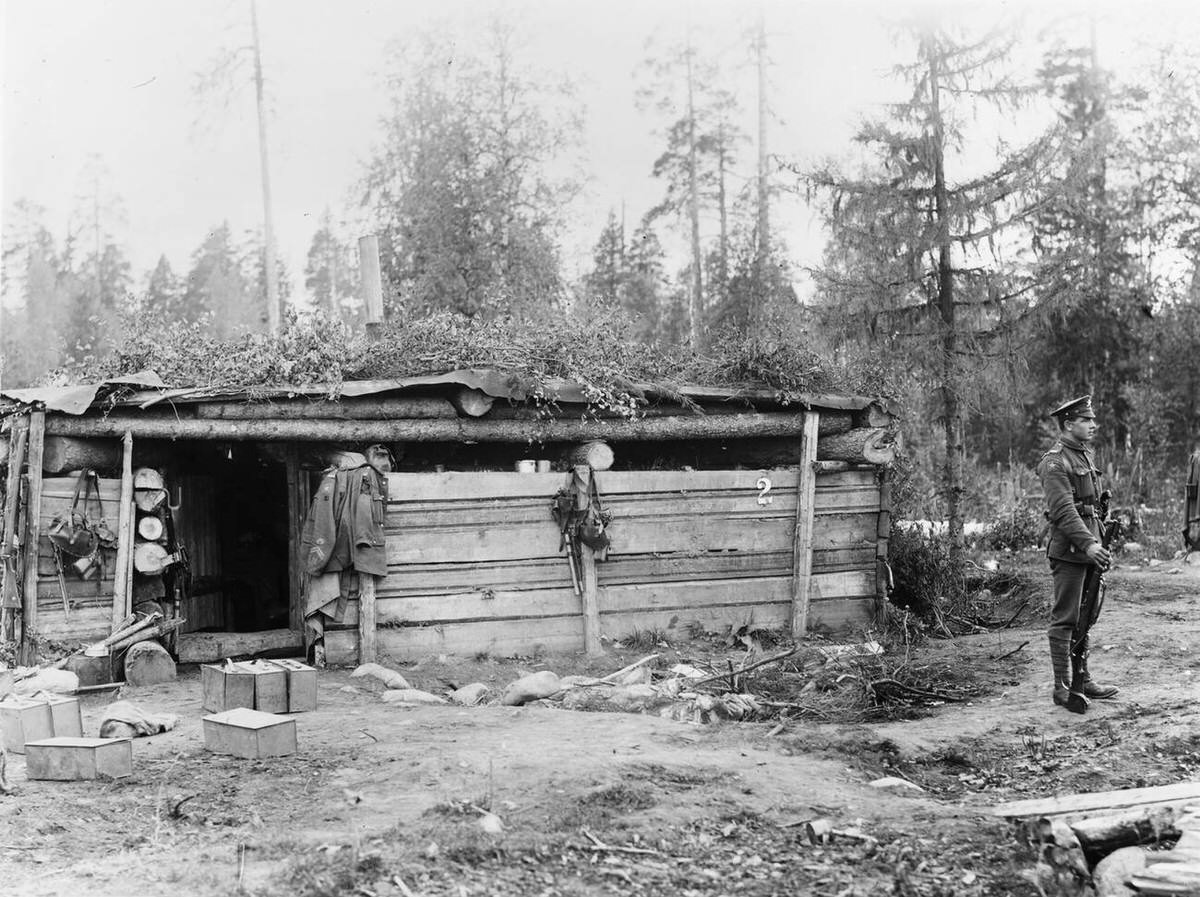 Observation post, 1914
