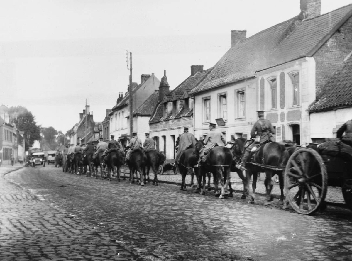 Troop transport, 1915