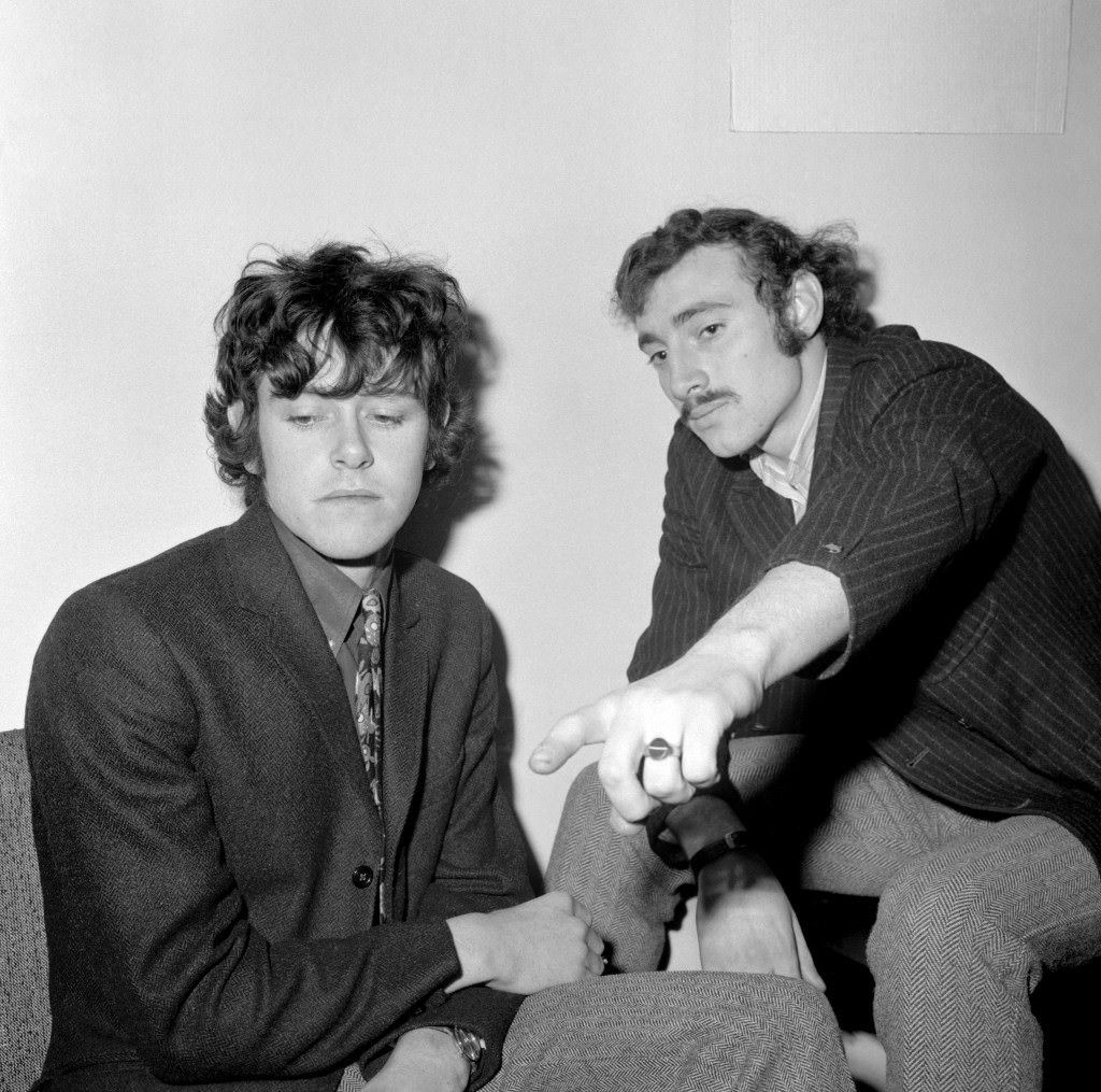 Donovan Phillip Leitch, known a pop singer Donovan, who appeared at Marylebone Court, London charged with being in possession of the drug cannabis, with David John Mills, described as a musical director, who was charged with him, also known a ‘Gypsy Dave’.
