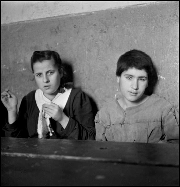 Young prostitute in the Albergo dei Poveri reformatory in Naples, 1948