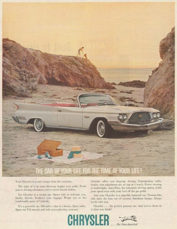 Vintage Chrysler Magazine Ads from the 1960s Capture the Golden Age of Car Advertising