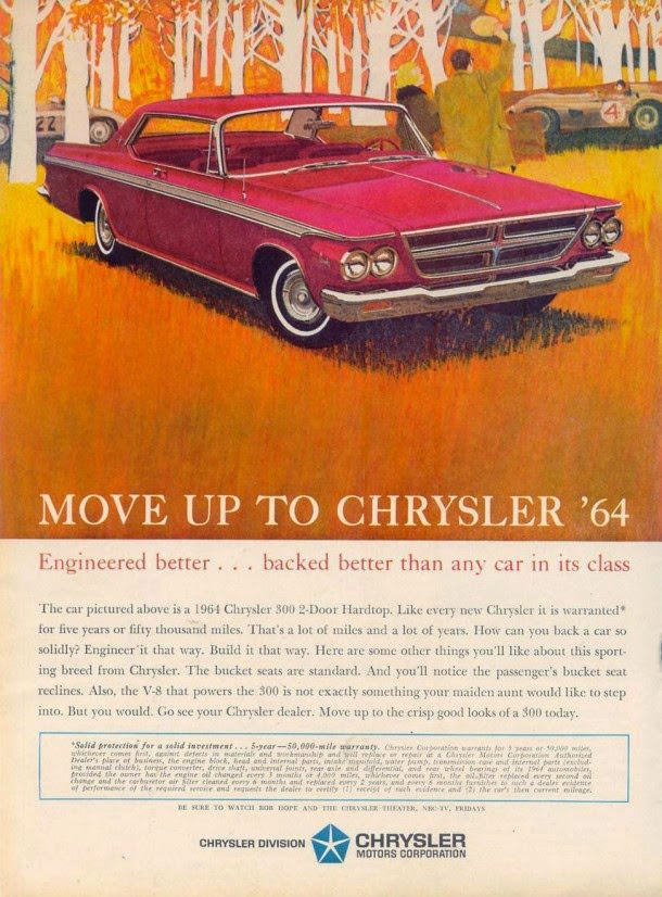 Vintage Chrysler Magazine Ads from the 1960s Capture the Golden Age of Car Advertising