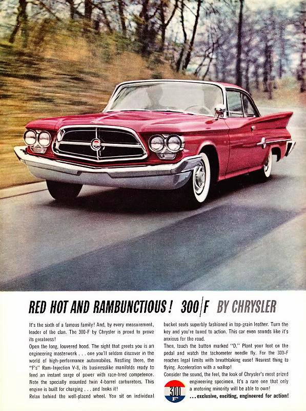 Vintage Chrysler Magazine Ads from the 1960s Capture the Golden Age of Car Advertising