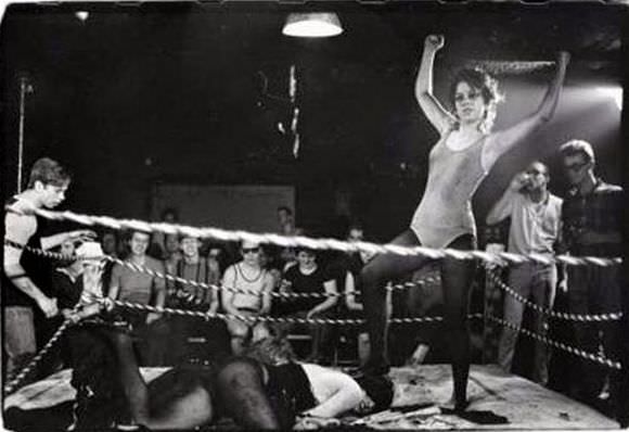 Charlotte Slivka, "Lady Wrestling Night"