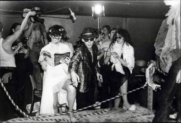 Tom Scully, Snooky & Tish, "Lady Wrestling Night"
